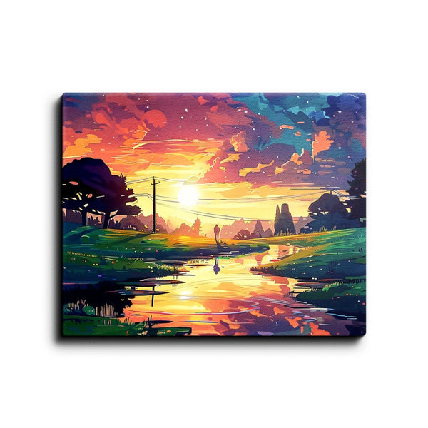 Fantasy - River Sunset