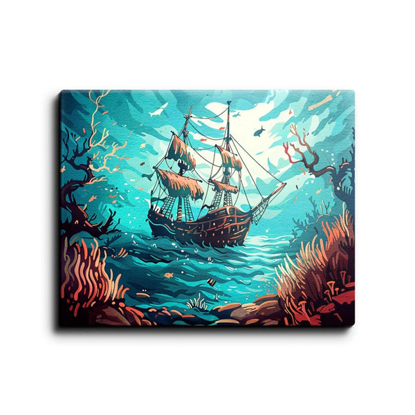 Seascapes - Pirate Ship Treasure Reef